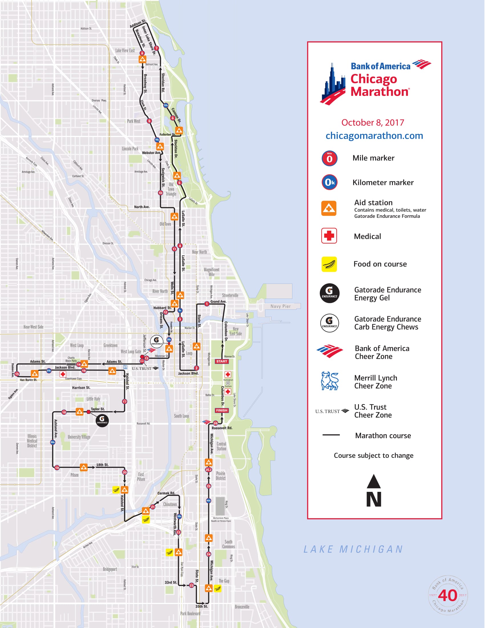 Maratona de Chicago 2019 Kamel Turismo