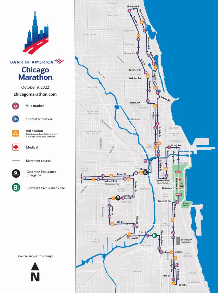 Maratona de Chicago 2023 Kamel Turismo