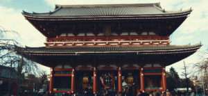Maratona Tóquio 2021 templo