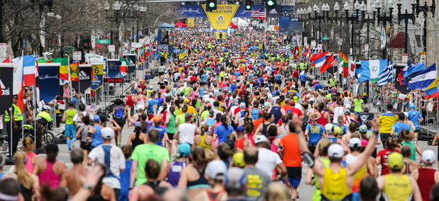 Maratona de boston percurso